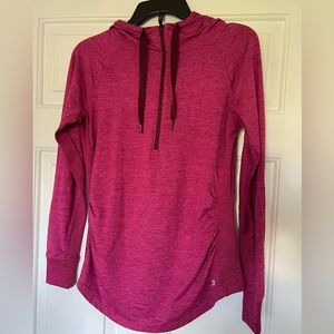 GapFit brushed jersey maternity hoodie